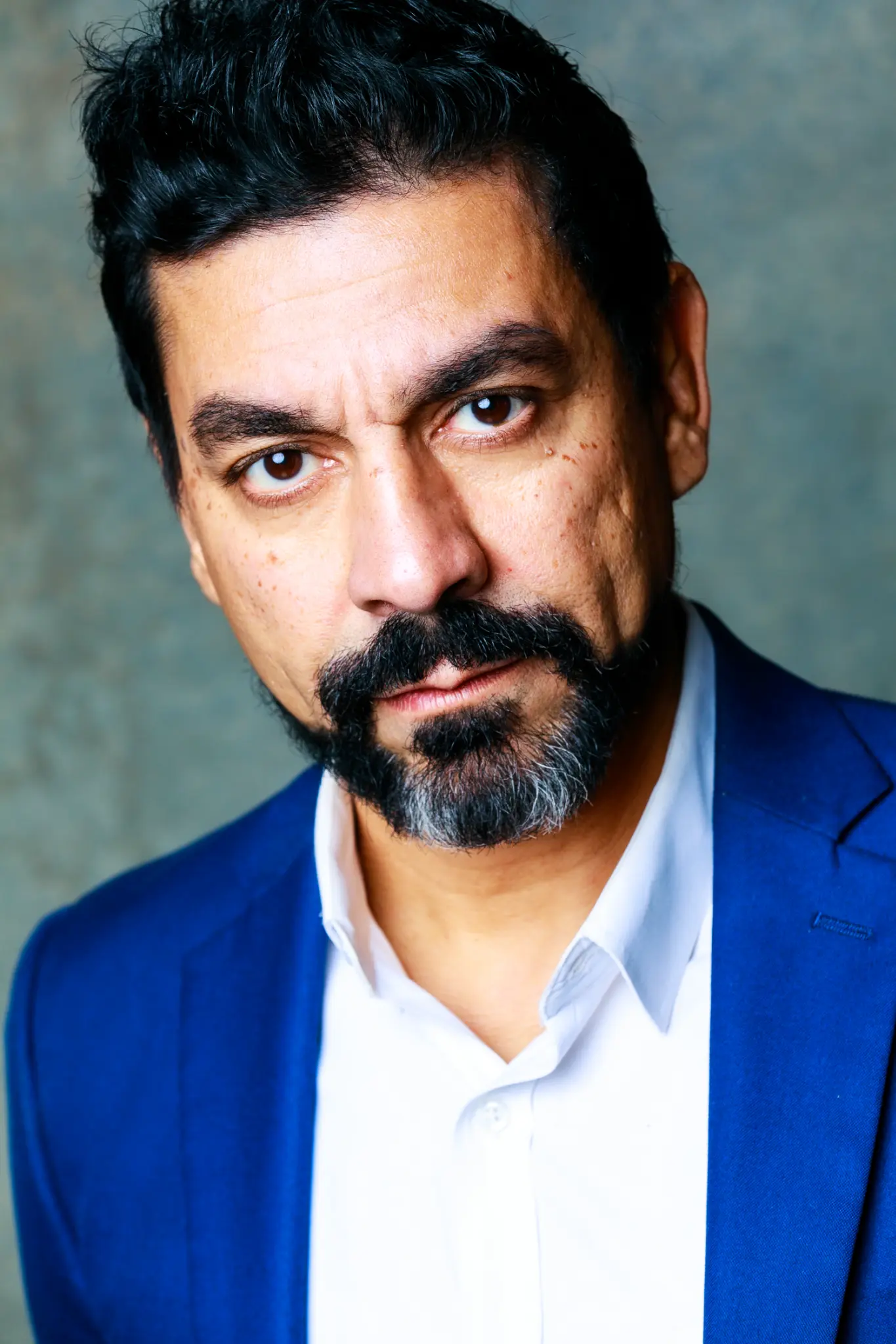 Ayman Samman Headshot - Blue Suit